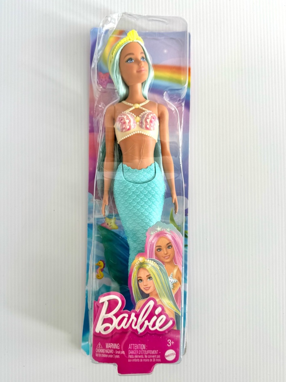 🩷NIB. Barbie Mermaid Dreamtopia doll with aqua/ teal hair